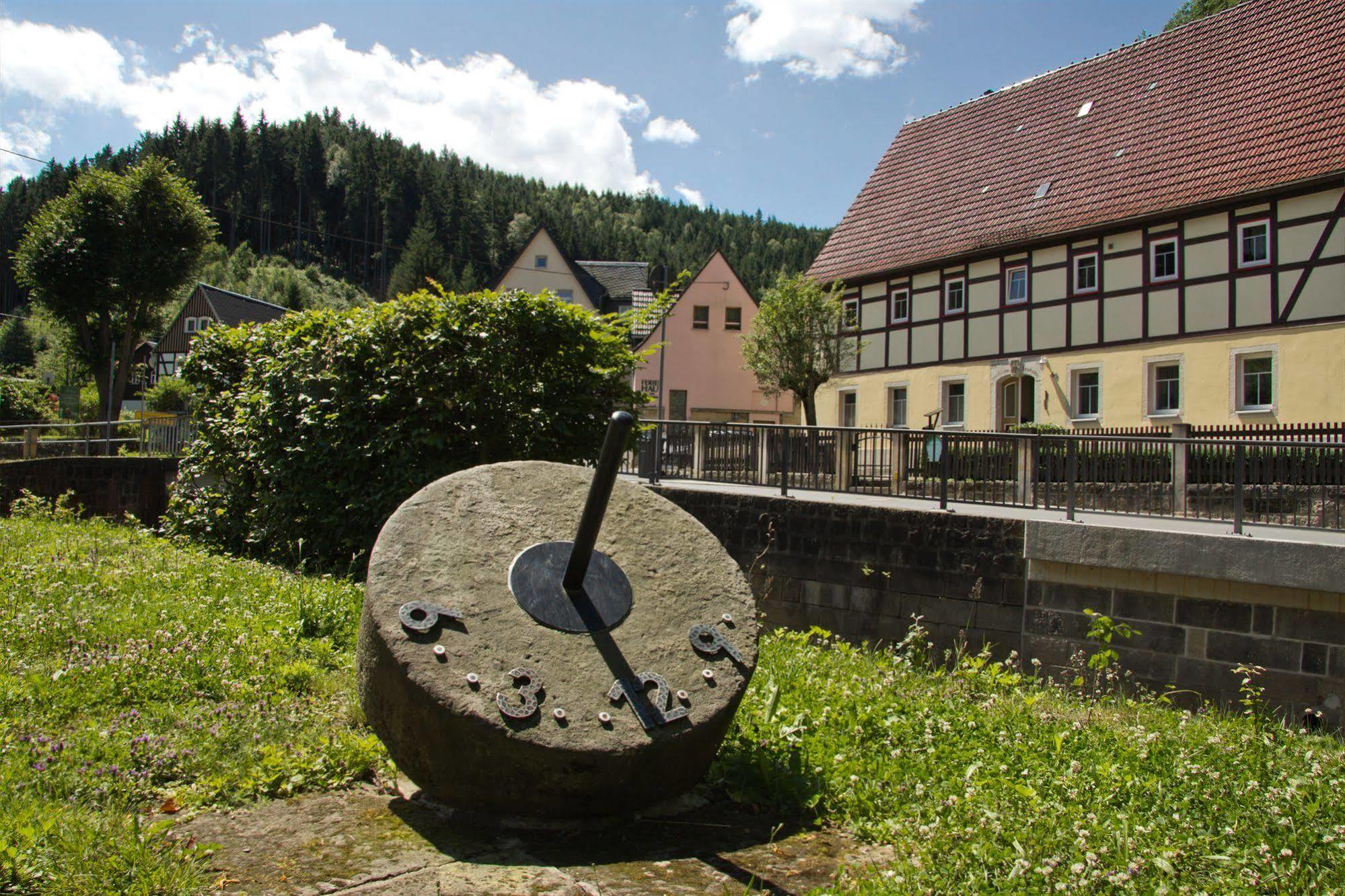 Hotel Garni Grundmuehle Bad Schandau Eksteriør bilde